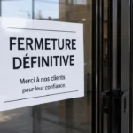 fermeture définitive d’entreprise