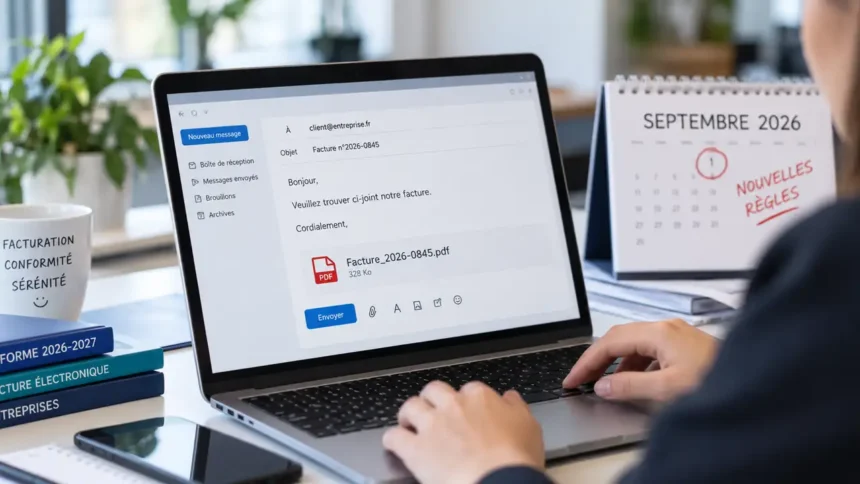 facture PDF par email